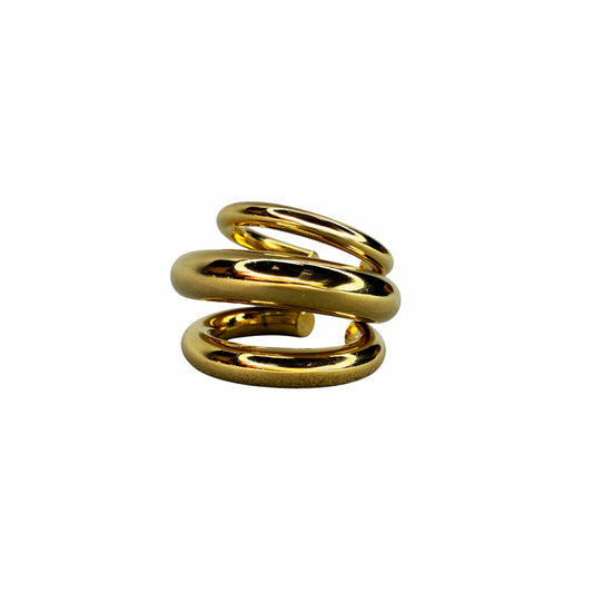 Cuff Three Rings Gold