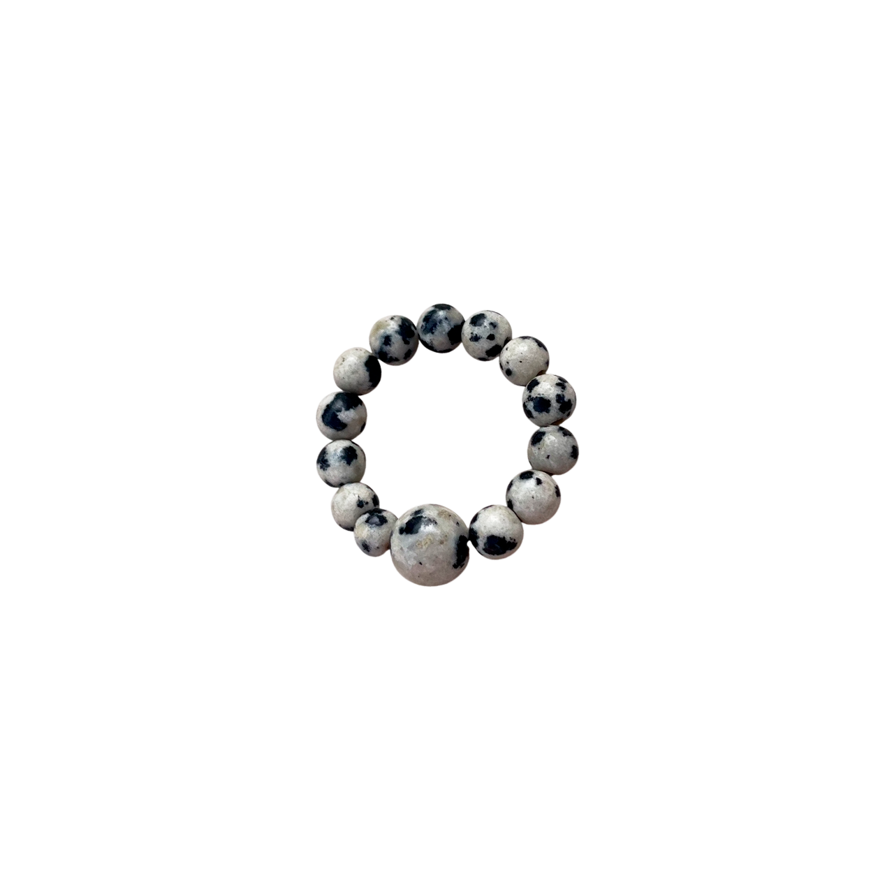 Dalmatian Jasper Ring