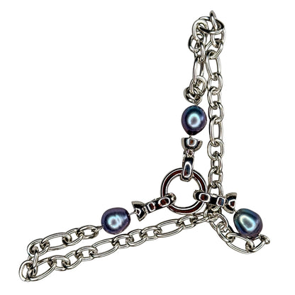 Finger Bracelet With Pearls