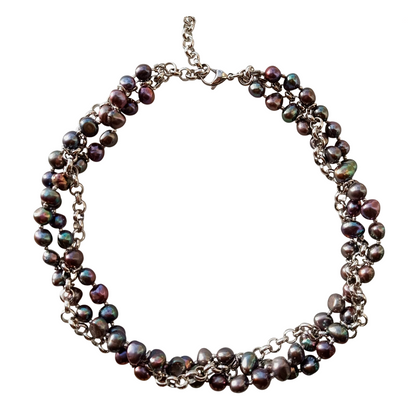 Eclipse Pearl Necklace