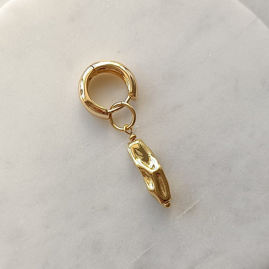 Gilded Flame Pendant