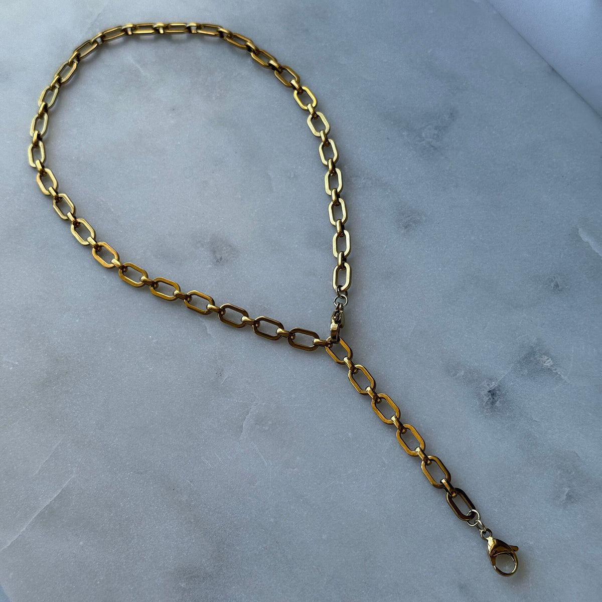 Gilded Link Necklace