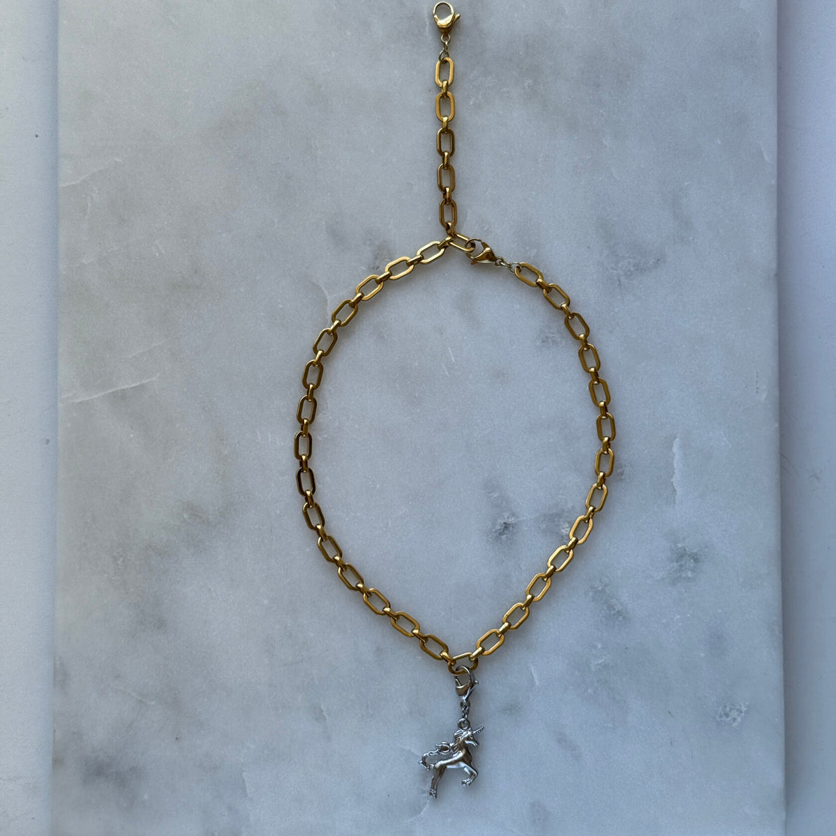 Gilded Link Necklace