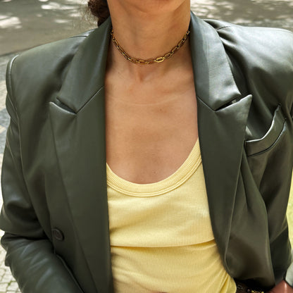 Gilded Link Necklace