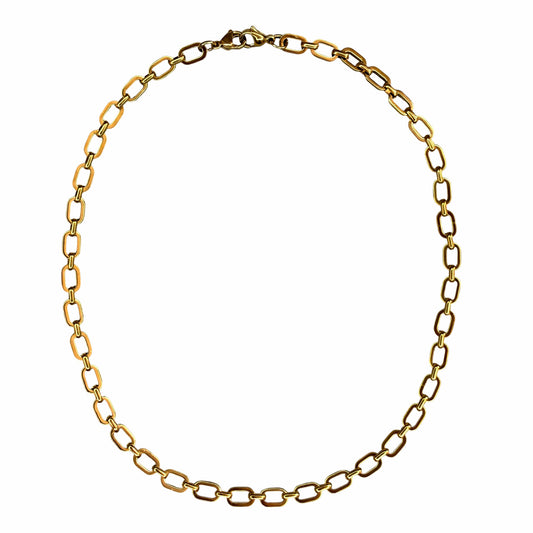 Gilded Link Necklace