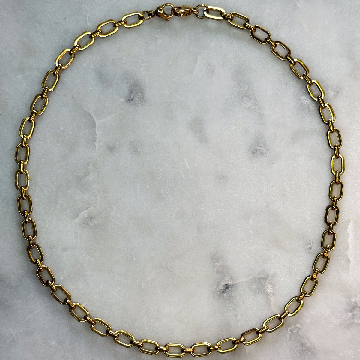 Gilded Link Necklace