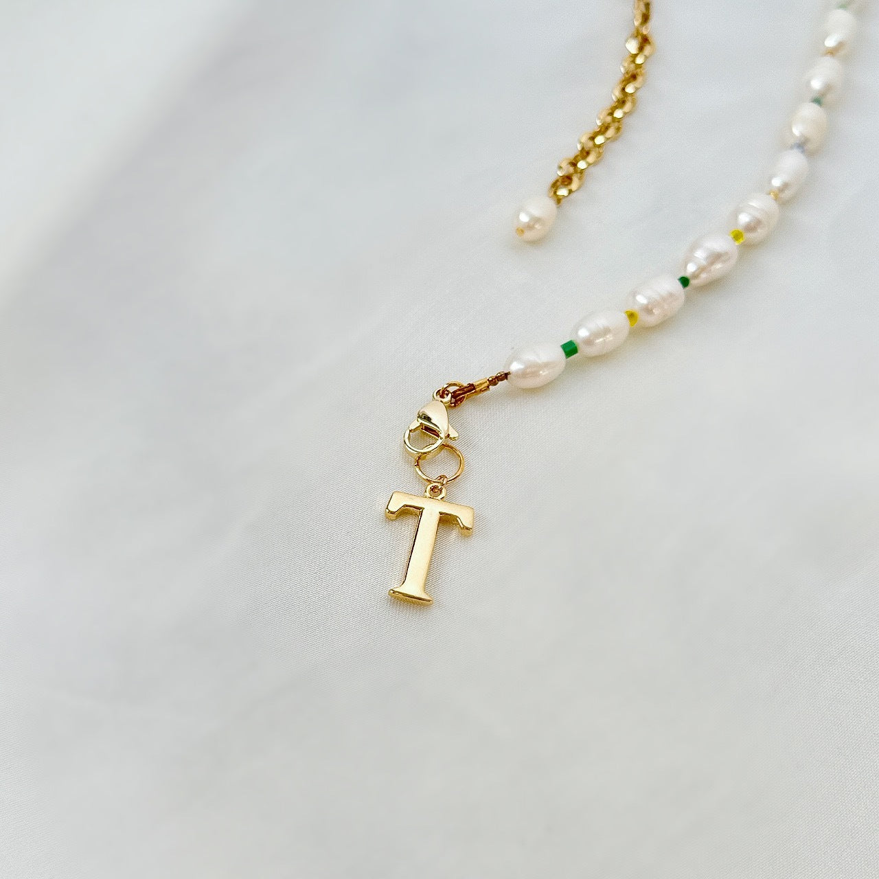 Golden Initial Charm