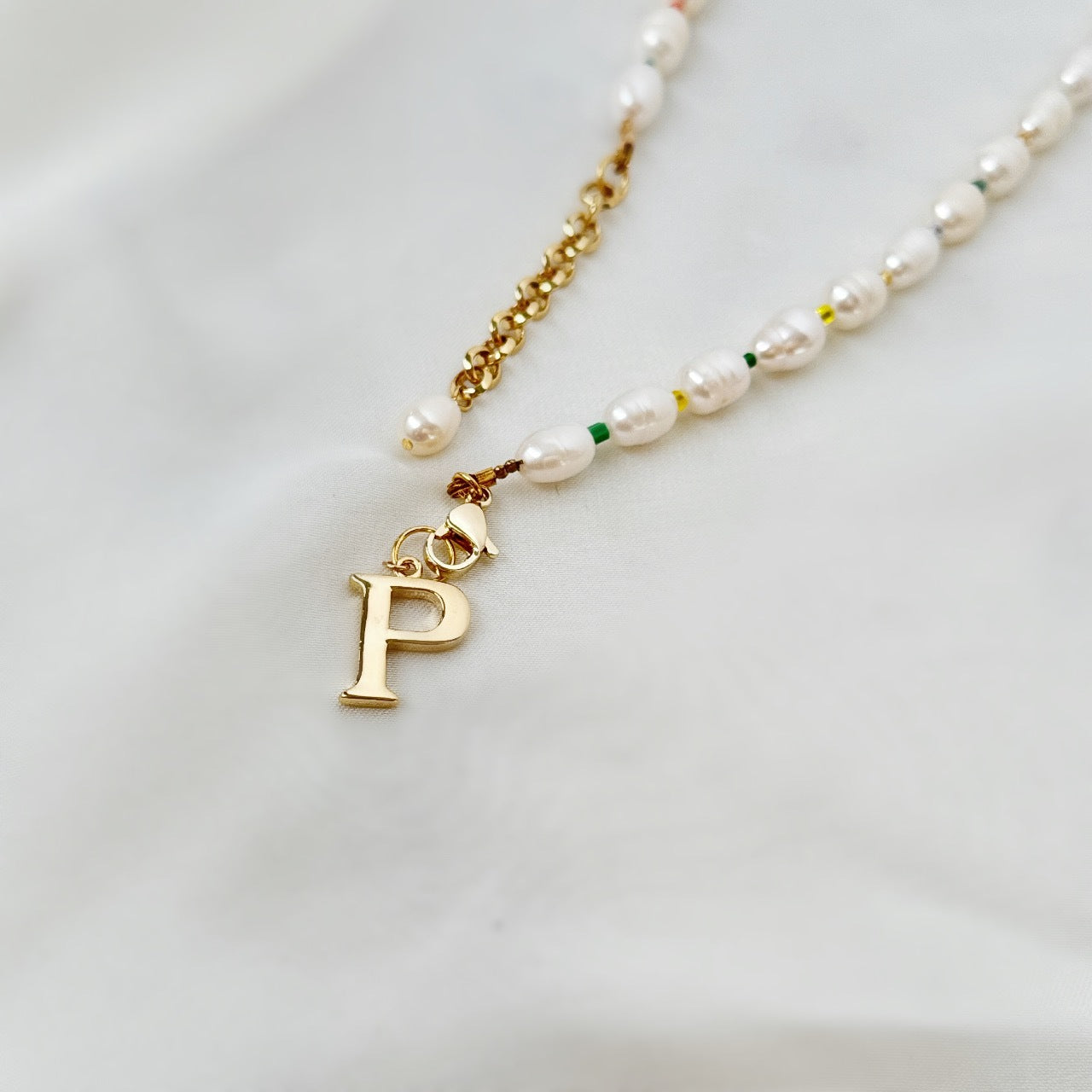 Golden Initial Charm