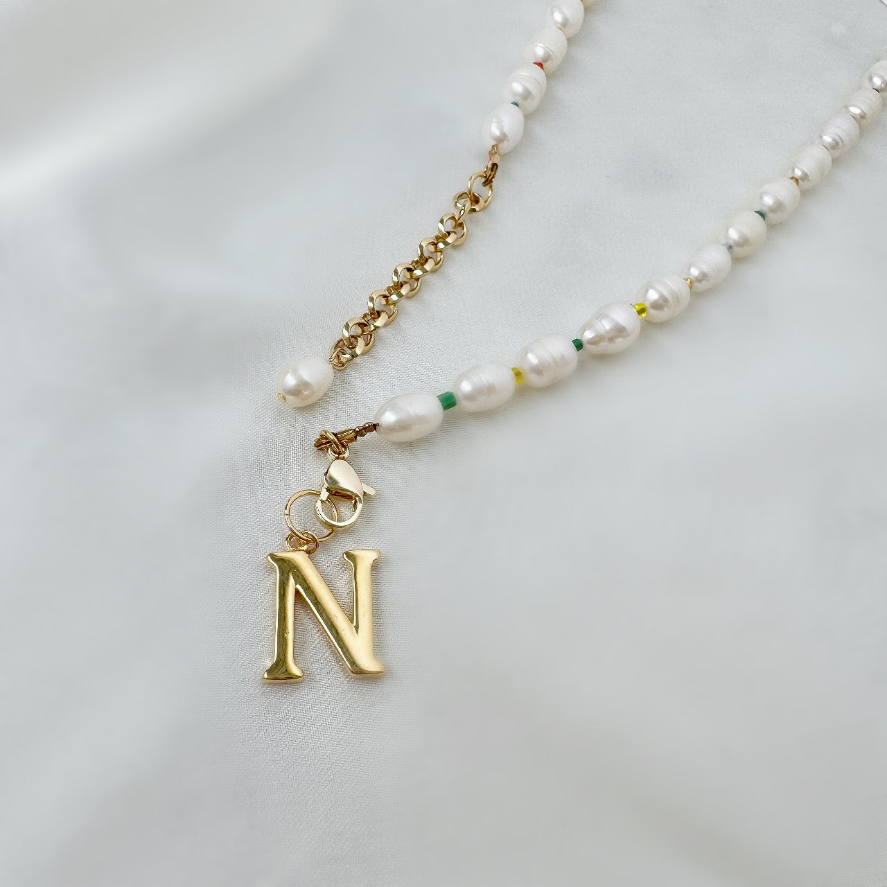 Golden Initial Charm