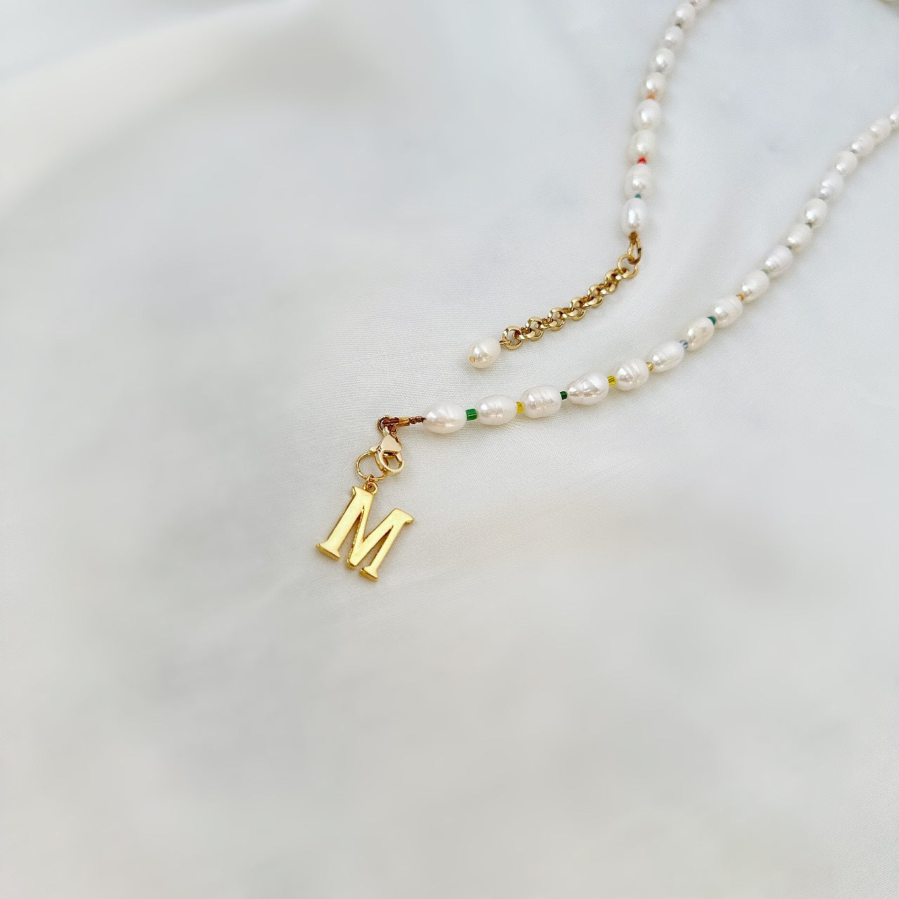 Golden Initial Charm