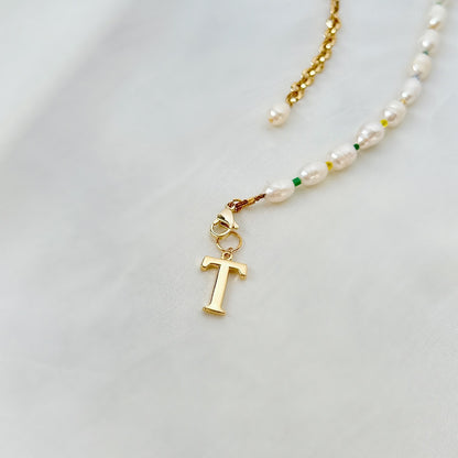 Golden Initial Charm