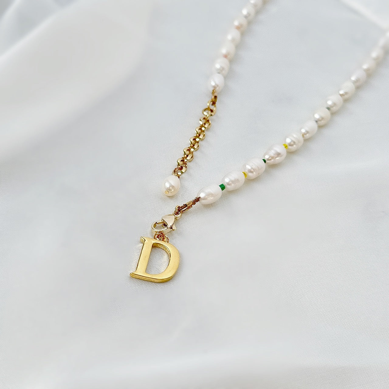 Golden Initial Charm