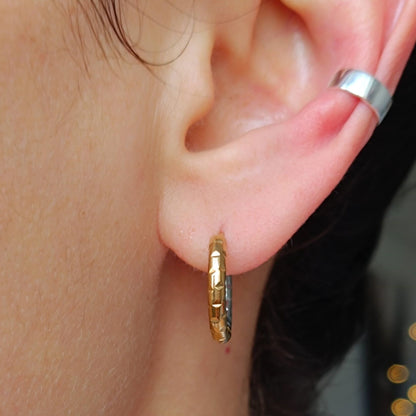 Hammered Congo Earrings