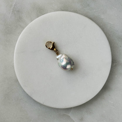 Large Pearl Gold Carabiner