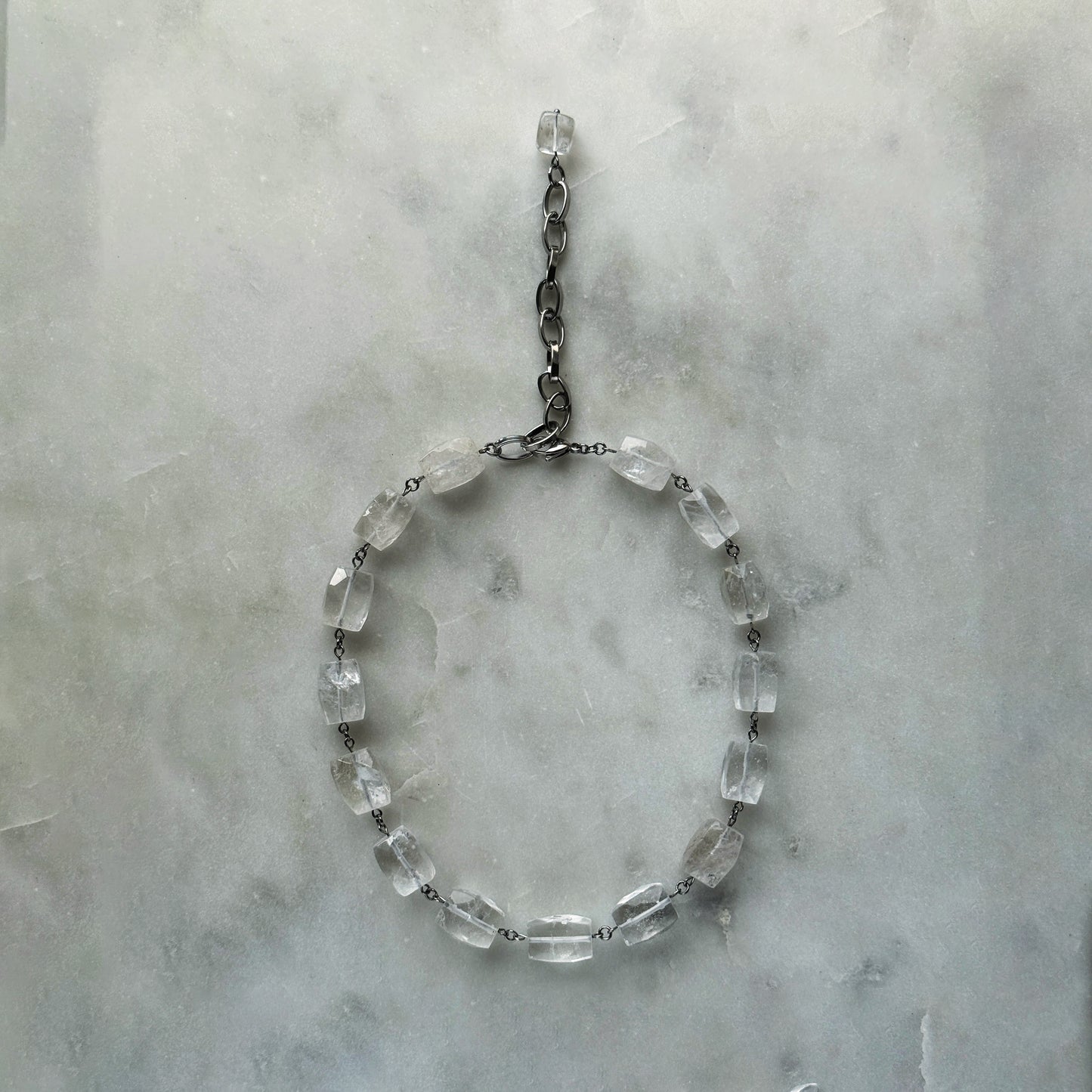 Large Rock Crystal Necklace