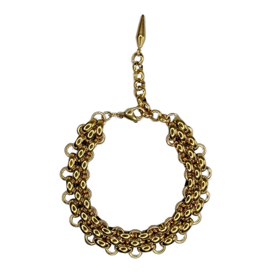 Large Gold Chain Bracelet