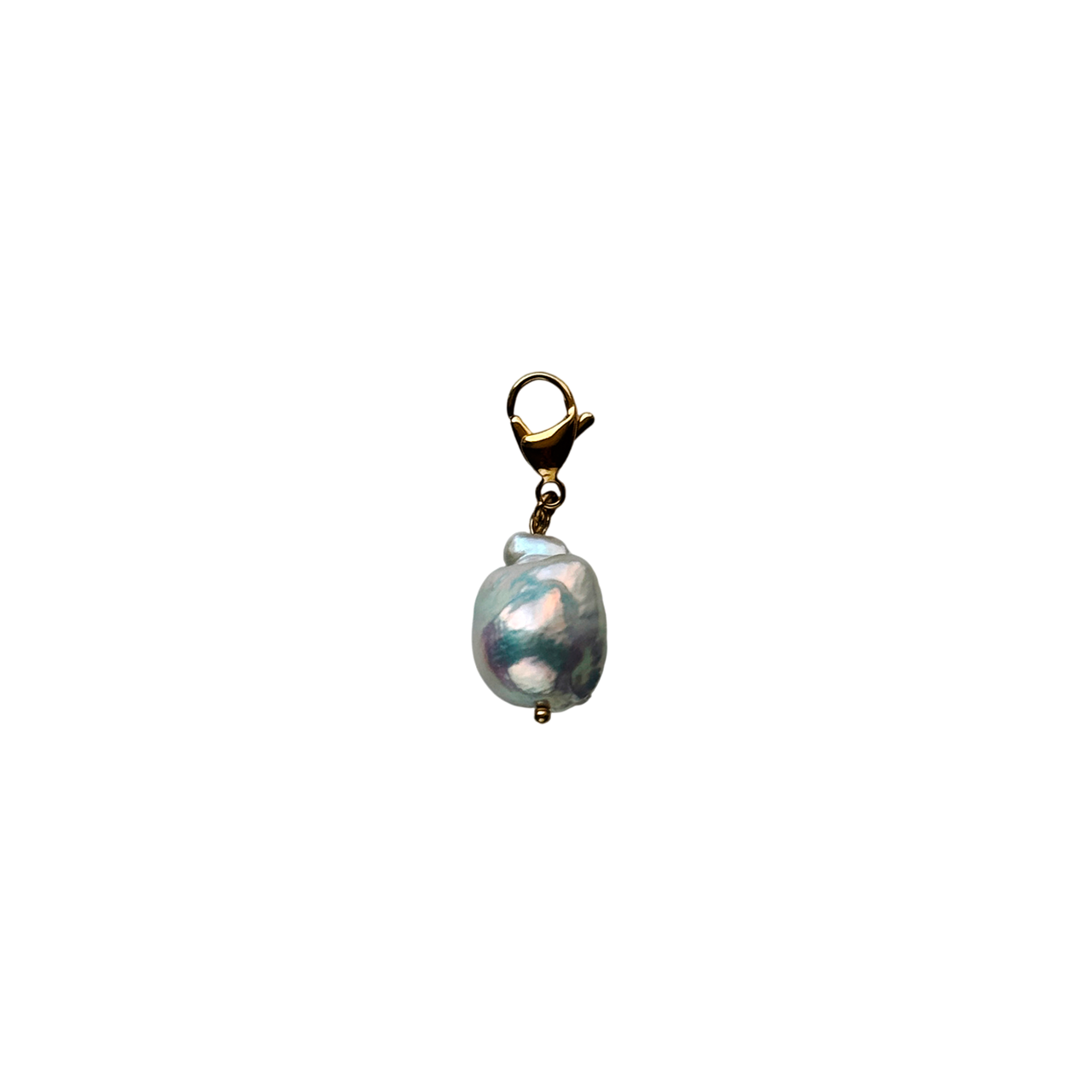 Large Pearl Gold Carabiner
