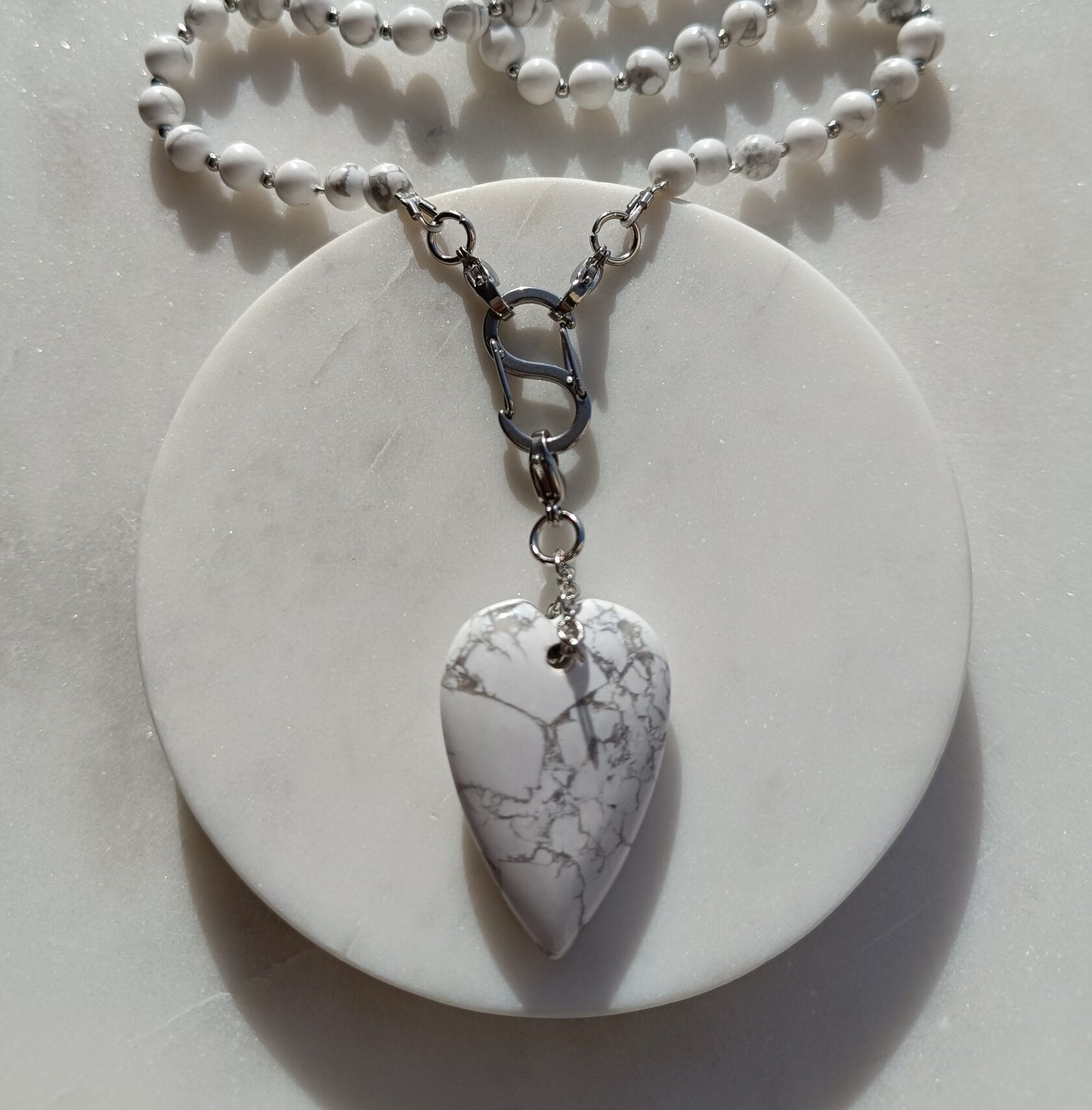 Magnesite Transformer Necklace