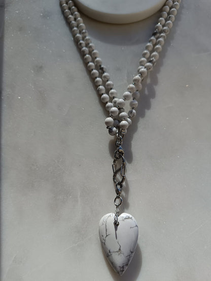 Magnesite Transformer Necklace