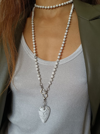 Magnesite Transformer Necklace