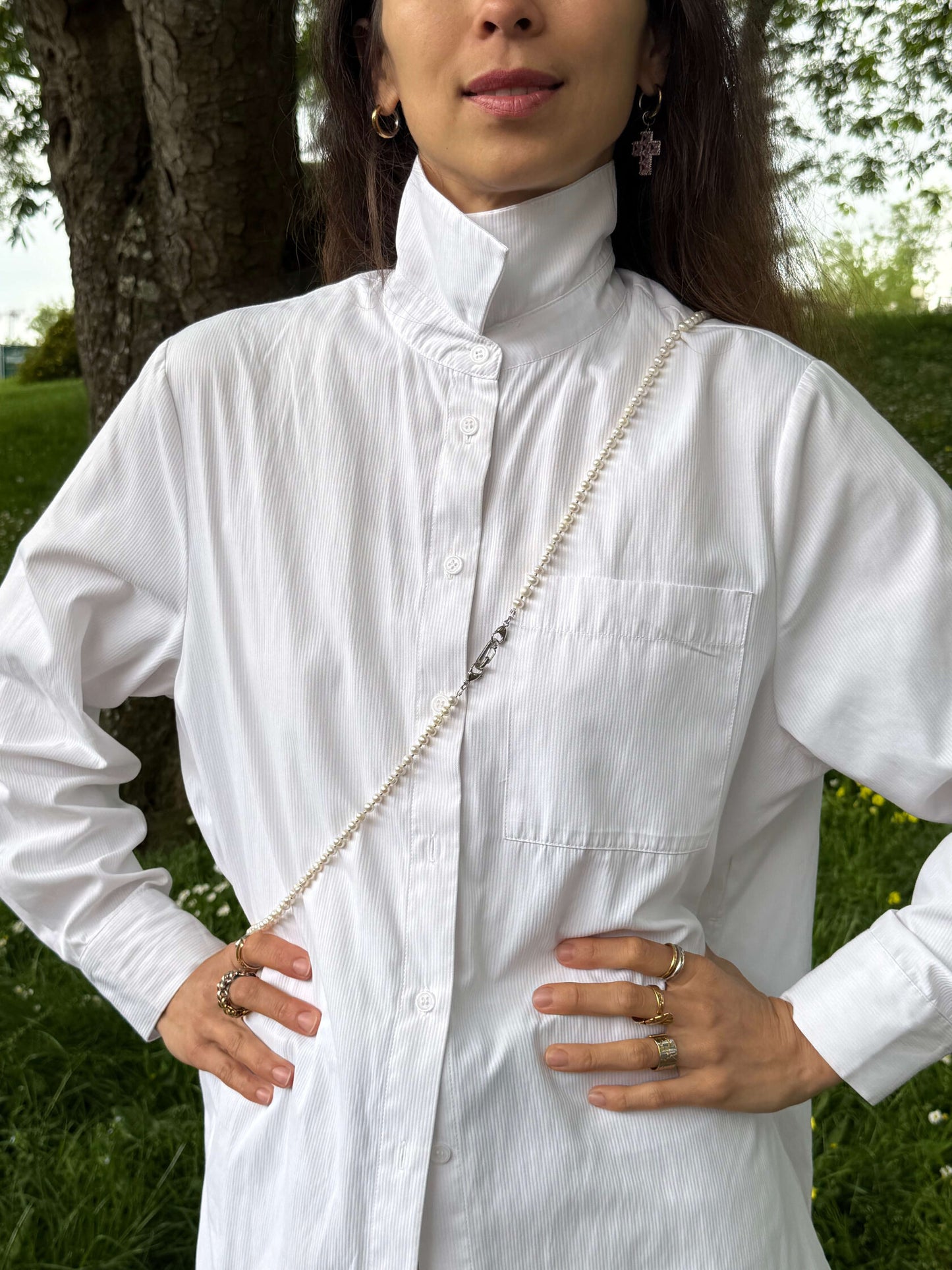 Metamorphic Transformer Necklace Silver