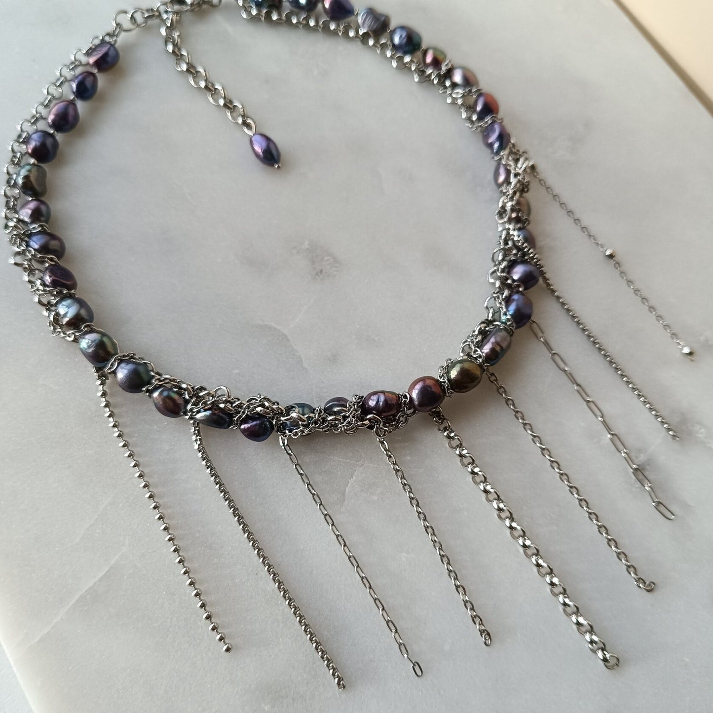 Midnight Pearl Set