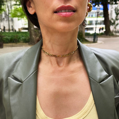 Mixed Link Gold Chain