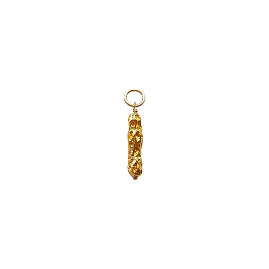 Molten Gold Bar Charm