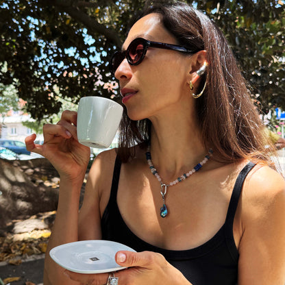 Color-Shifting Baroque Pearl Necklace
