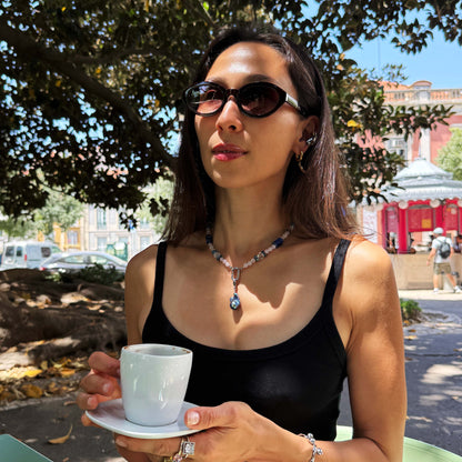 Color-Shifting Baroque Pearl Necklace