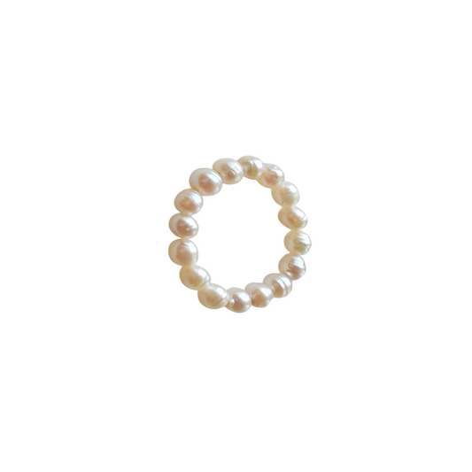 Natural Pearl Stacking Ring