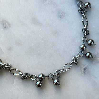 Necklace Steel Berries