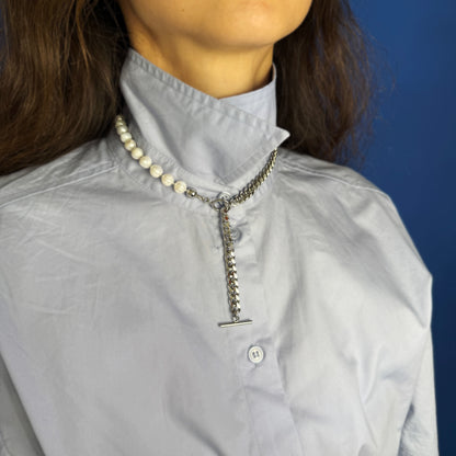 Necklace Transformer With Removable Pearl