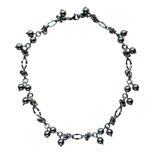 Necklace Steel Berries