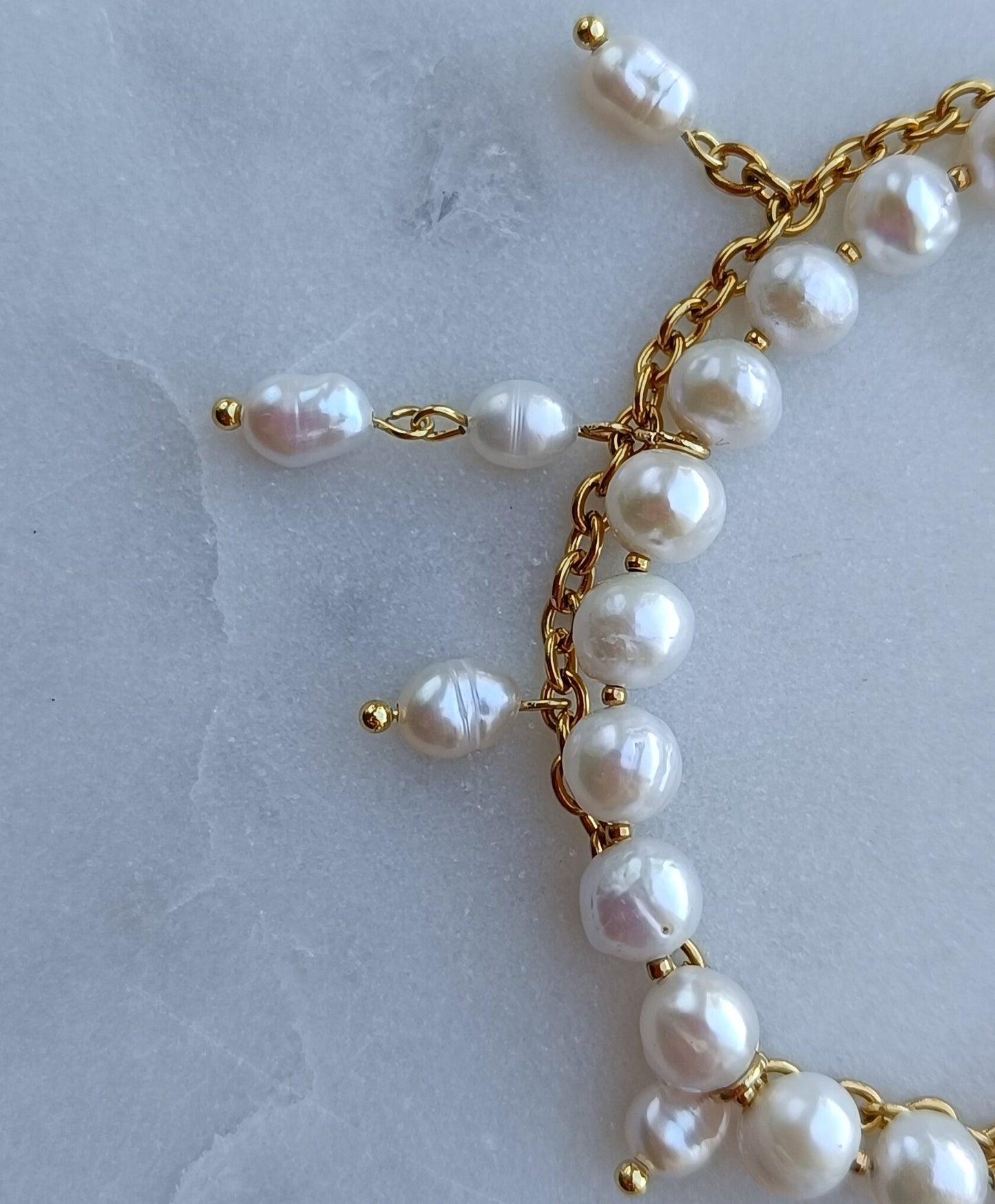 Pearl Cascade Bracelet