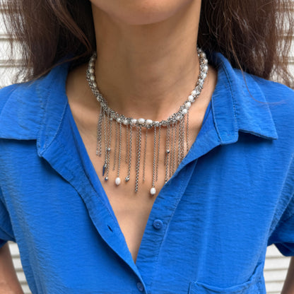 Pearl Rain Necklace