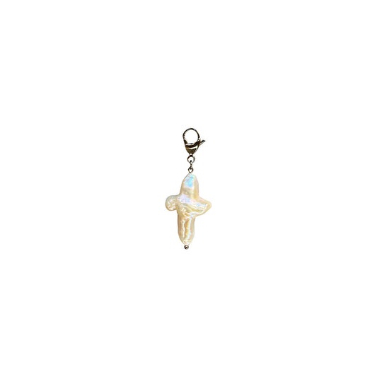 Pearl Cross Silver