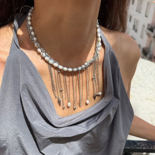 Pearl Rain Necklace