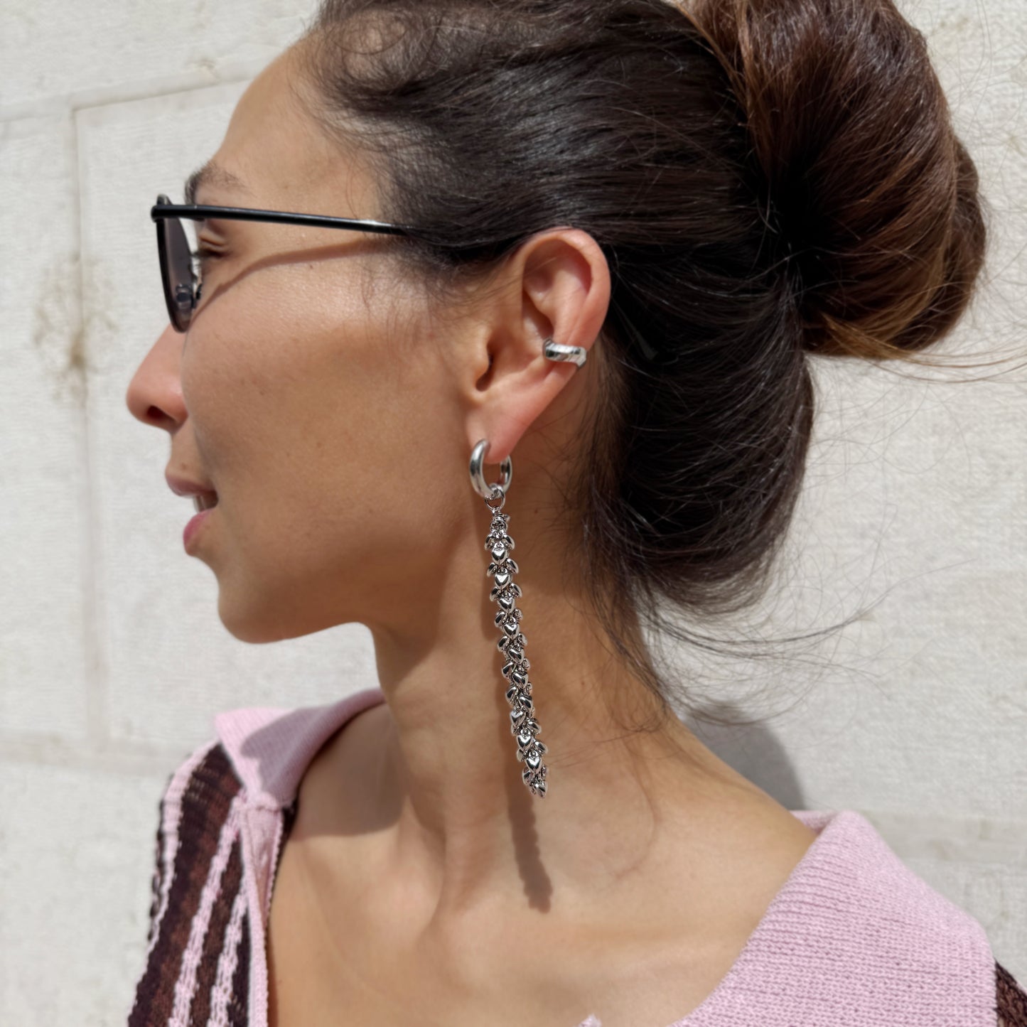 Pendant Long From Hearts