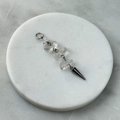 Pendant Rock Crystal With Spike