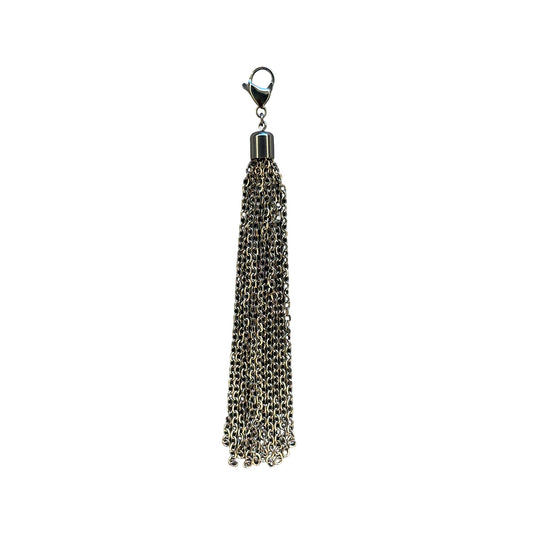 Silver Pendant Fringe