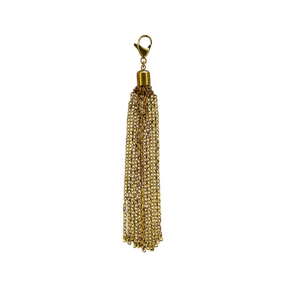 Gold Pendant Fringe