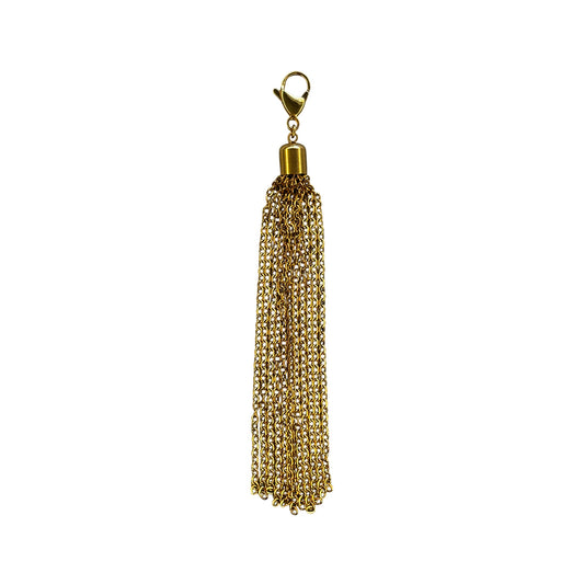 Gold Pendant Fringe