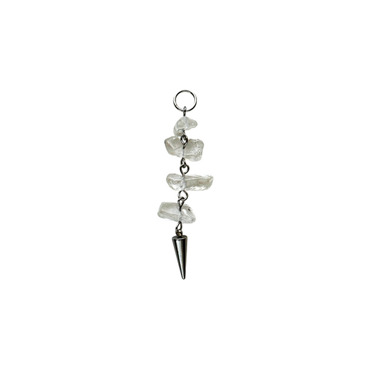 Pendant Rock Crystal With Spike