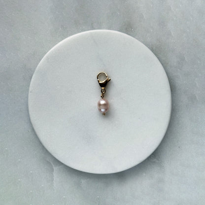 Pink Pearl Gold Carabiner