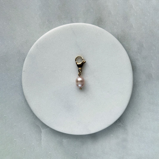 Pink Pearl Gold Carabiner