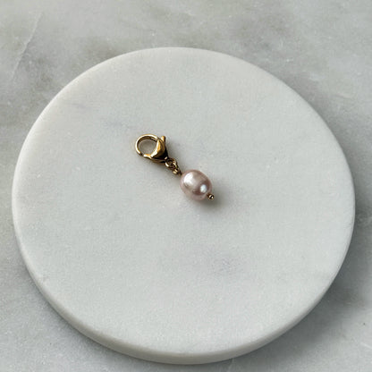 Pink Pearl Gold Carabiner