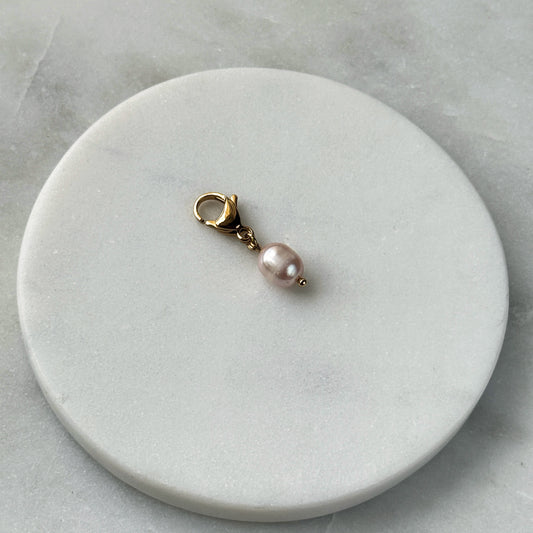 Pink Pearl Gold Carabiner