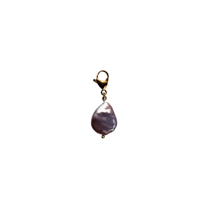 Pink Pearl Silver Carabiner