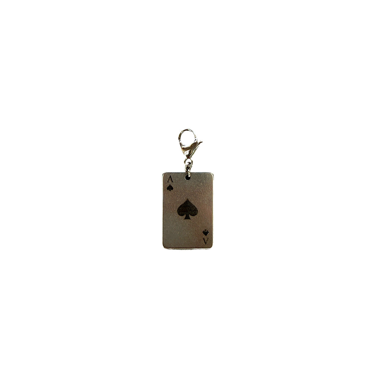 Black Playing Aces Pendant